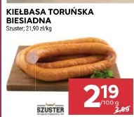 Kiełbasa toruńska biesiadna Szuster