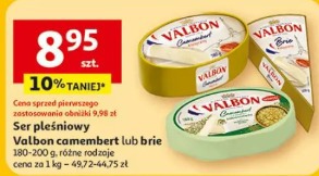 Ser pleśniowy Valbon camembert lub brie