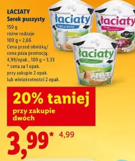 Łaciaty Serek puszysty