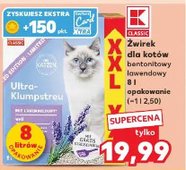 K Classic Zwierzęcy żwirek bentonitowy dla kotów XXL