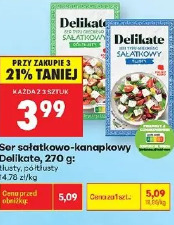 Ser sałatkowo-kanapkowy Delikate