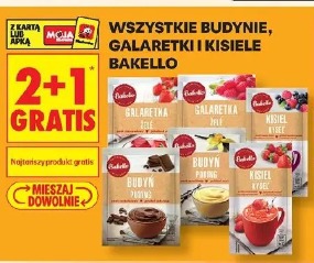 Wszystkie budynie, galaretki i kisiele Bakello