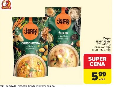 Zupa Jemy Jemy grochowa, żurek