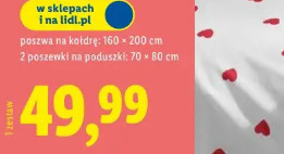 Pościel z bawełny renforce Livarno Home