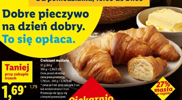 Croissant maślany