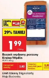 Boczek wędzony, parzony Kraina Wędlin