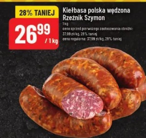Kiełbasa polska wędzona Rzeźnik Szymon