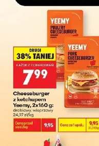 Cheeseburger z ketchupem Yeemy