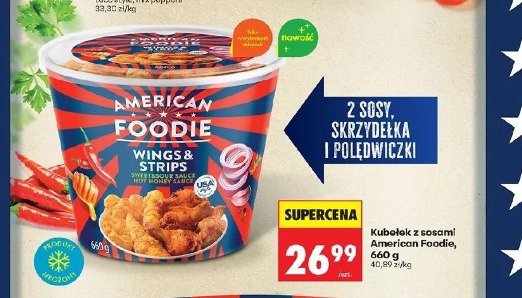 Kubek z sosami American Foodie