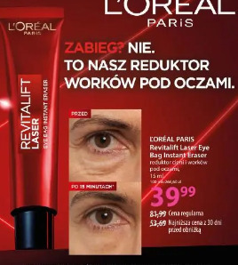 L'Oréal Paris Revitalift Laser Eye Bag Instant Eraser