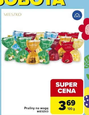 Praliny na wagę Mieszko