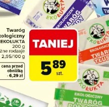 Twaróg ekologiczny EKOLUKTA