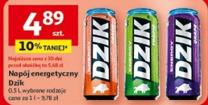 Napój energetyczny Dzik