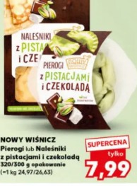 Nowy Wiśnicz Pierogi lub Naleśniki z pistacjami i czekoladą