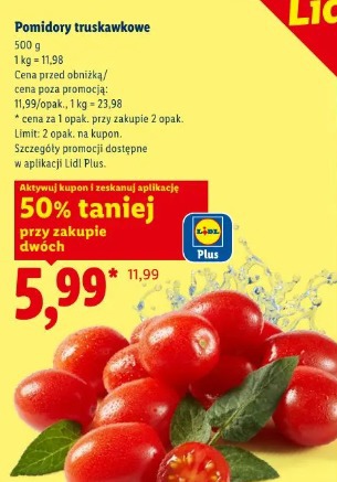 Pomidory truskawkowe 