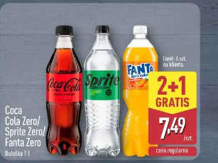 Coca Cola Zero/Sprite Zero/Fanta Zero