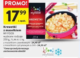 Krewetki z masełkiem My Food