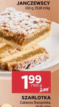 Szarlotka Cukiernia Staropolska