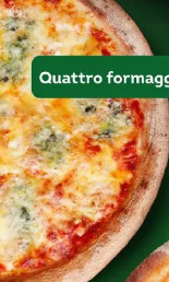 Pizza Quattro formaggi