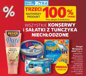 Wszystkie konserwy i sałatki z tuńczyka niechłodzone