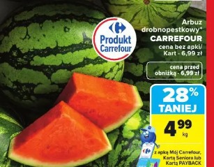 Arbuz drobnopestkowy Carrefour