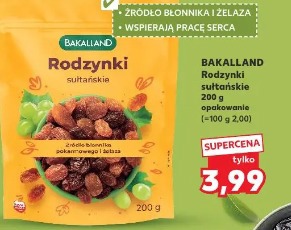 Rodzynki sułtańskie Bakalland