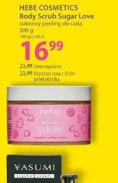 Hebe Cosmetics Body Scrub Sugar Love cukrowy peeling do ciała