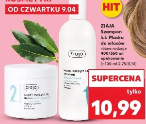 Ziaja Szampon lub Maska do włosów