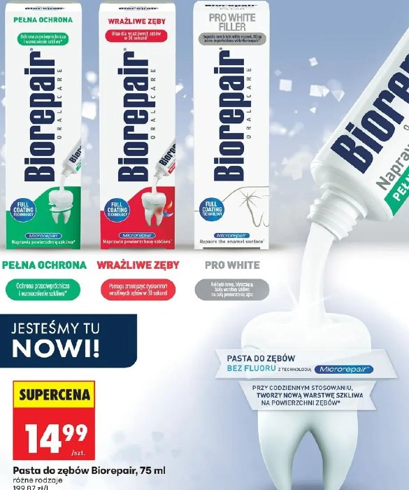 Biorepair pasta do zębów