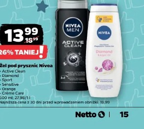 Żel pod prysznic Nivea