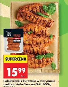Polędwiczki z kurczaka w marynacie malina-mięta Czas na Grill