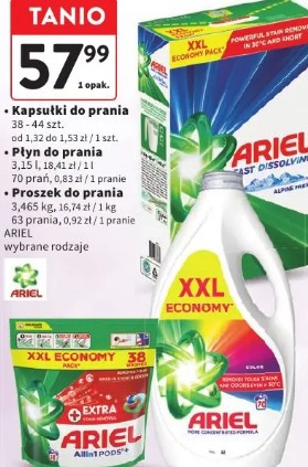 Proszek do prania Ariel
