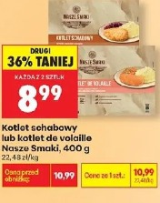 Kotlet schabowy lub kotlet de volaille Nasze Smaki