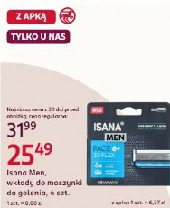 Isana Men wkłady do maszynki do golenia