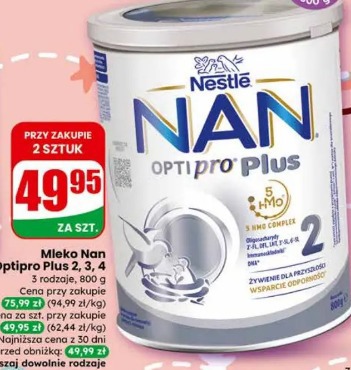 Mleko Nan Optipro Plus 2, 3, 4