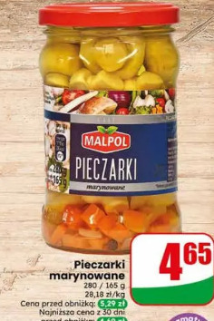 Pieczarki marynowane Malpol