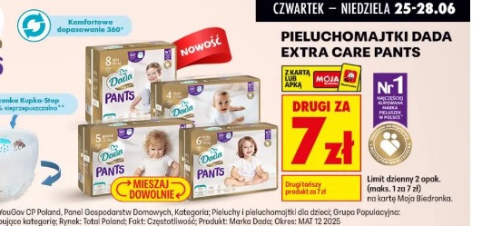 Pieluchomajtki Dada Extra Care Pants
