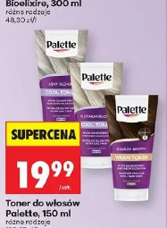Toner do włosów Palette
