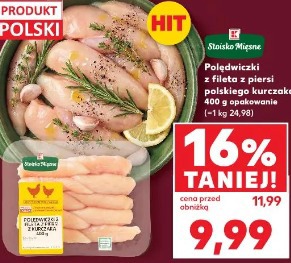 Polędwiczki z fileta z piersi polskiego kurczaka Stoiska Mięsne