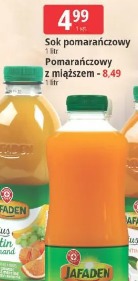 Jafaden Sok pomarańczowy z miąższem