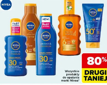 Wszystkie produkty do opalania marki Nivea