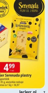 Ser Serenada plastry Spomlek