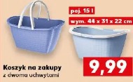 Koszyk na zakupy z dwoma uchwytami