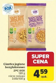 Ciastka jaglane bezglutenowe ZPC BOX