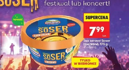 Sos serowy Soser Hochland