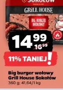 Big burger wołowy Grill House Sokołów