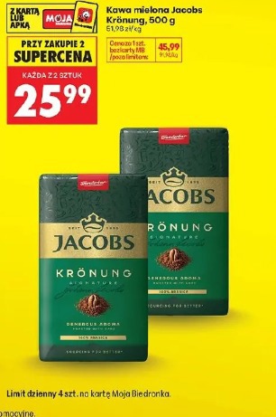 Kawa mielona Jacobs Krönung