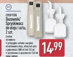 Crofton Dozownik/Spryskiwacz do oleju i octu, 2 szt.