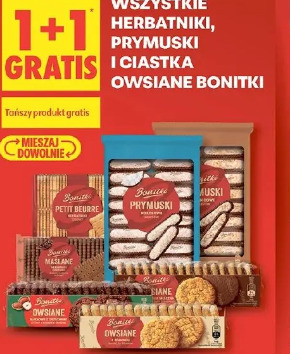 Wszystkie herbatniki, prymuski i ciastka owsiane Bonitki