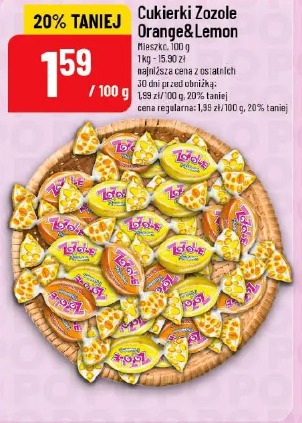 Cukierki Zozole Orange&Lemon Mieszko